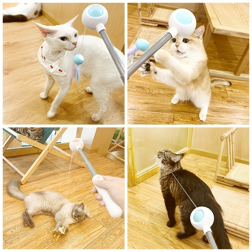 Cat Teaser Stick Fantsy Toy