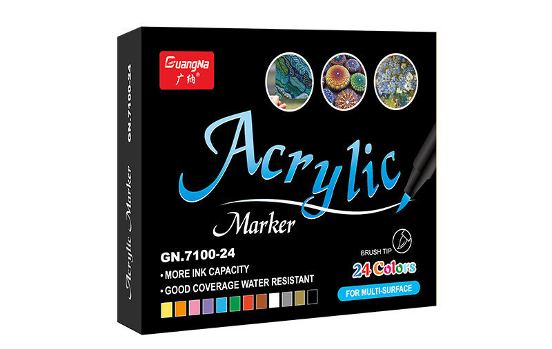 Acrylic Water-based Marker Pen Set