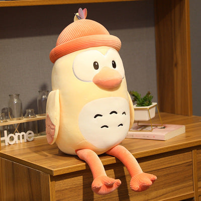 Rainbow bird stuffed toy