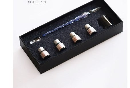 Glass squirt pen set