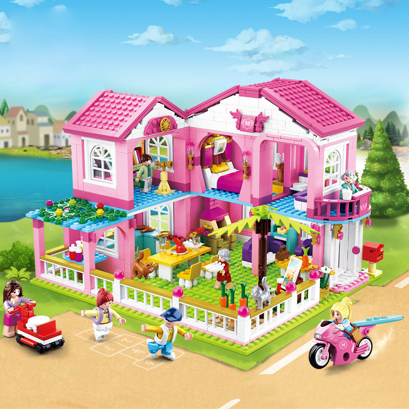 Children's building block toys