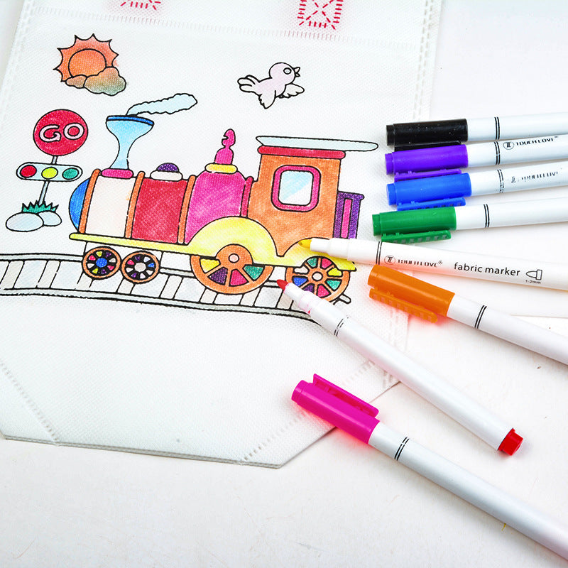 8 Pcs Set Clothes Paint Pen