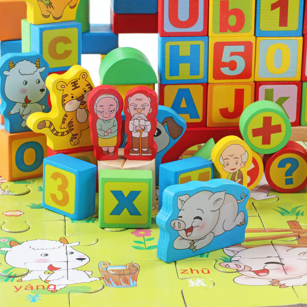 Building block toys lotus