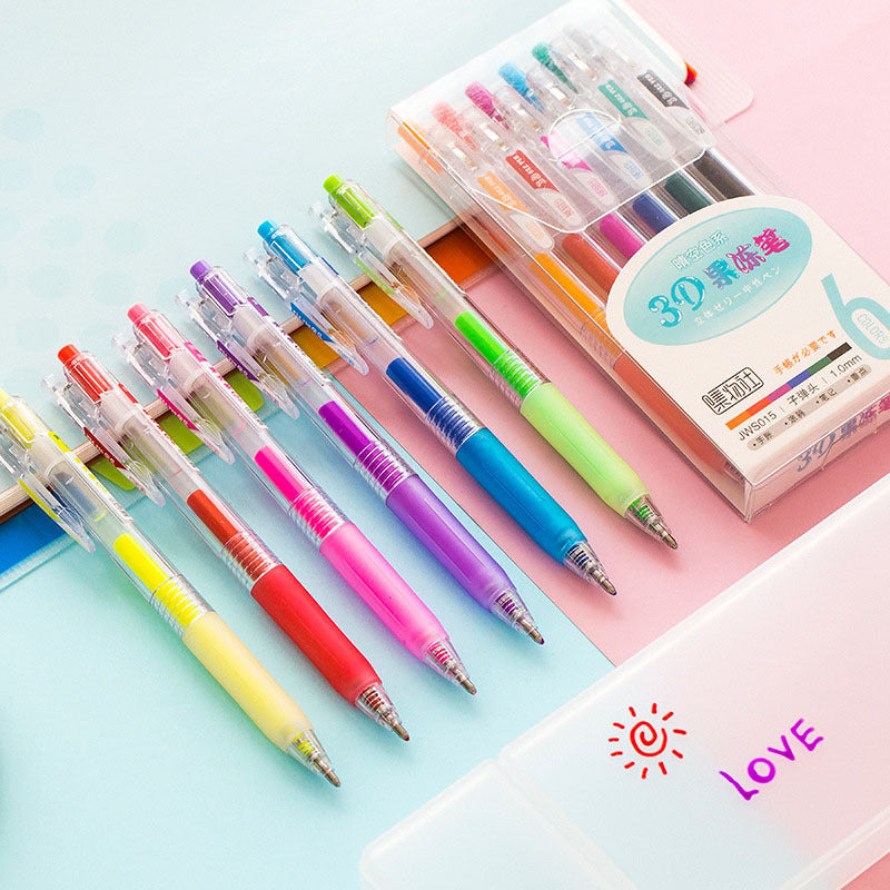 3D Jelly Painting Pen Set