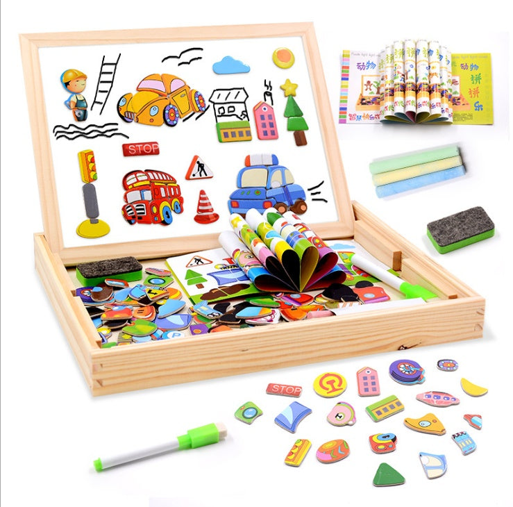 Magnetic spelling children's toys