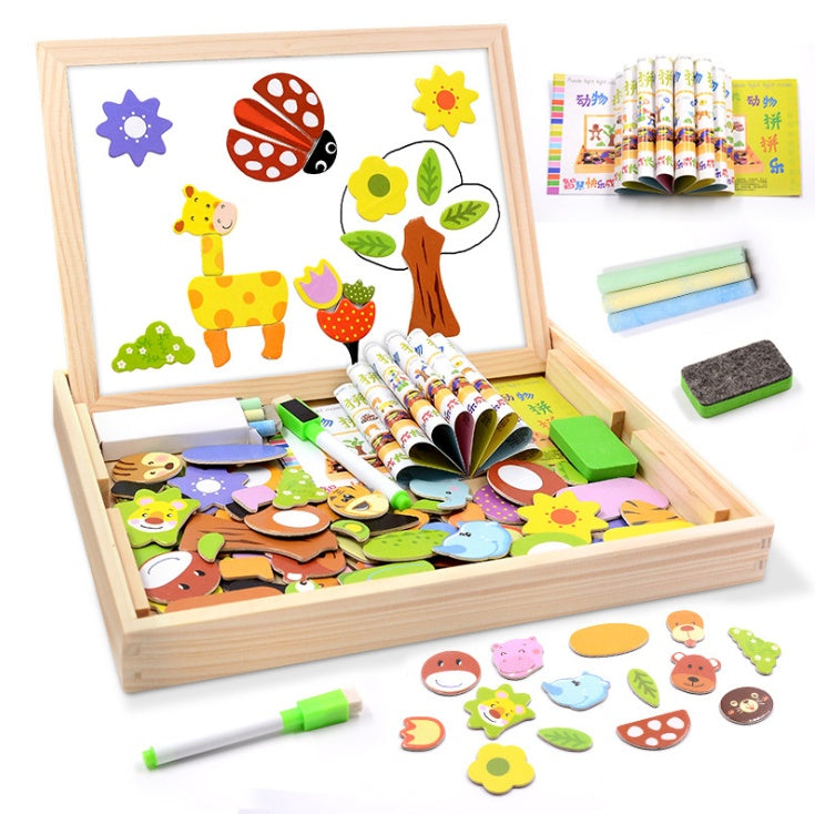 Magnetic spelling children's toys