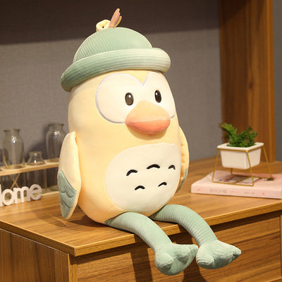 Rainbow bird stuffed toy