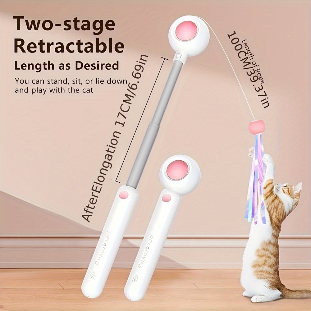 Cat Teaser Stick Fantsy Toy