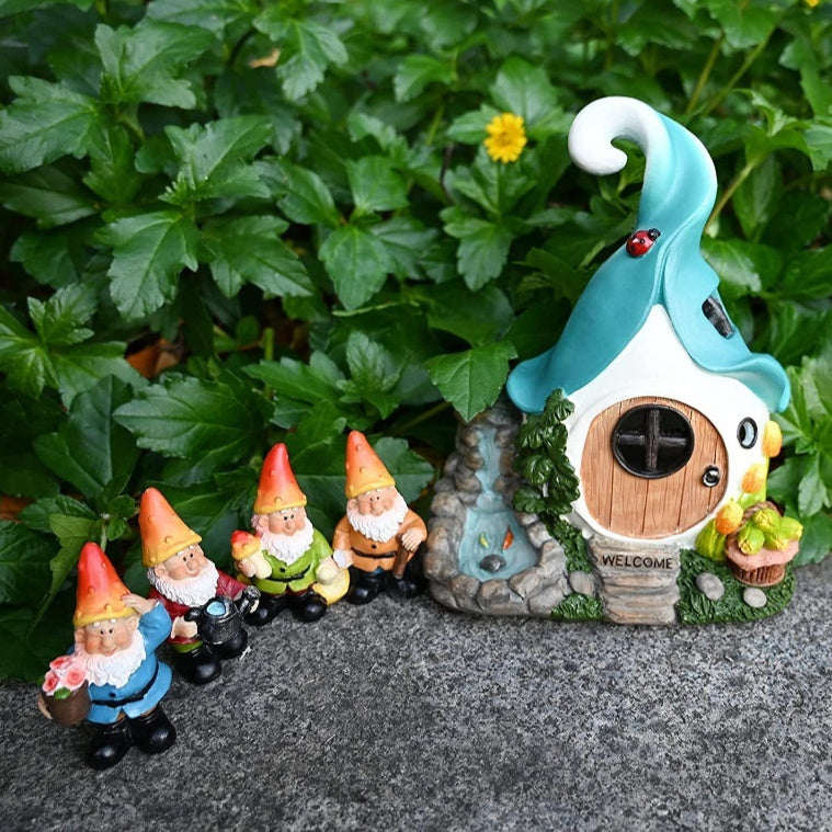 Solar Fairy Tale Resin Decorations