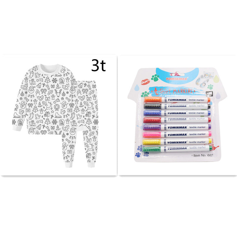 8 Pcs Set Clothes Paint Pen