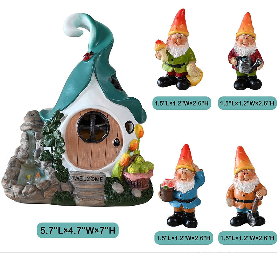 Solar Fairy Tale Resin Decorations