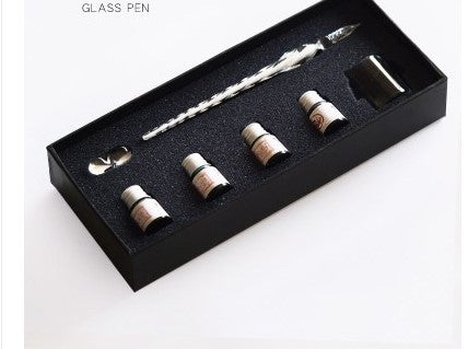 Glass squirt pen set