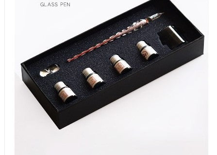 Glass squirt pen set
