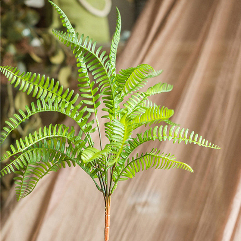 Green plant simulation flower