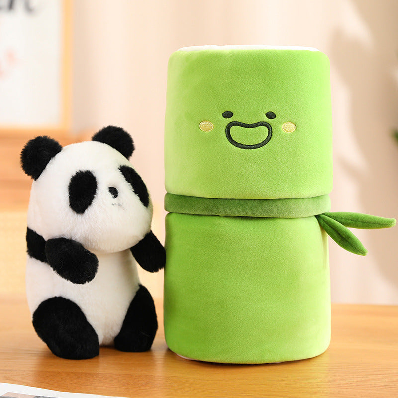 Adorable Plush Panda Doll - Cuddle & Play with Soft Comfort!
