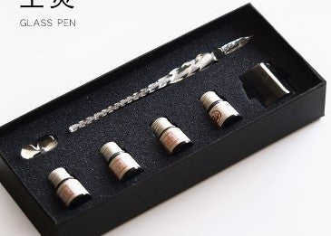 Glass squirt pen set
