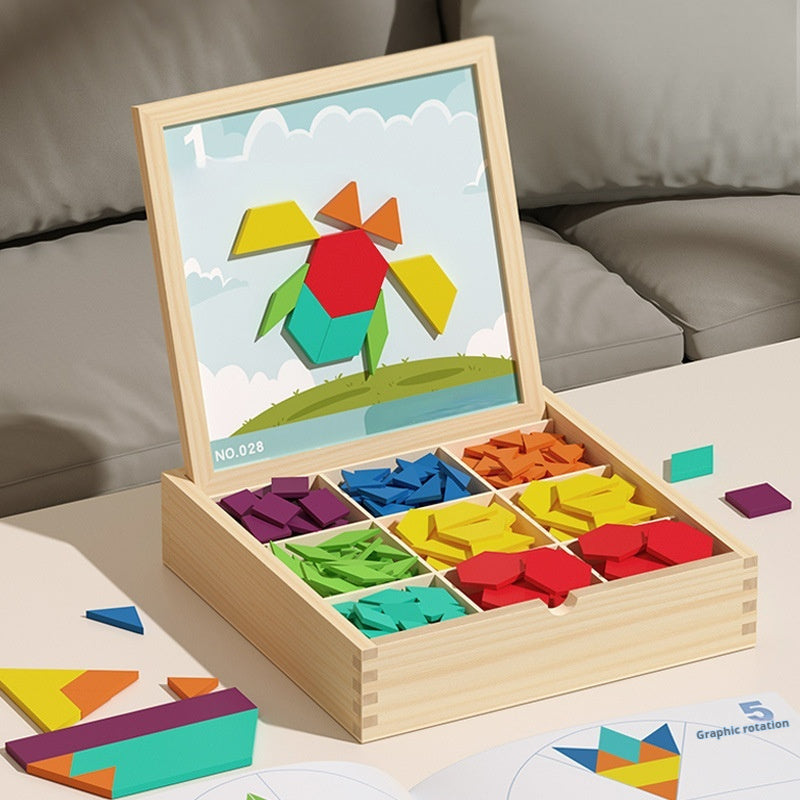 Children's Wooden Magnetic Board
