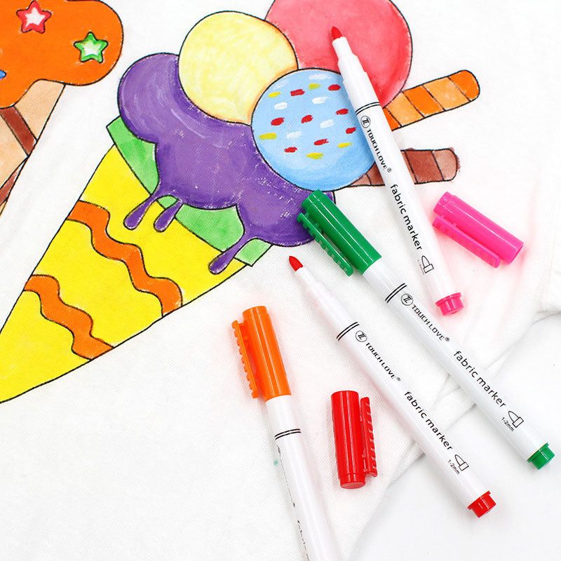 8 Pcs Set Clothes Paint Pen