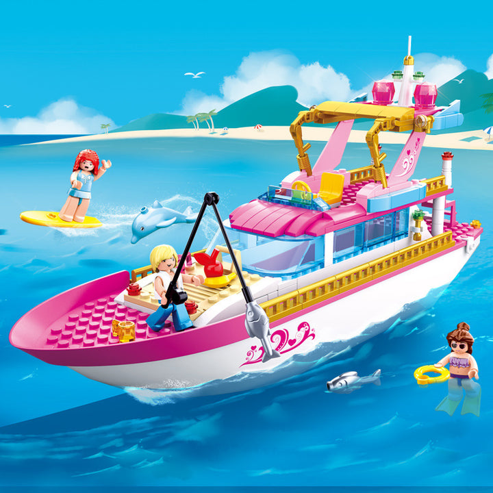 Children's building block toys