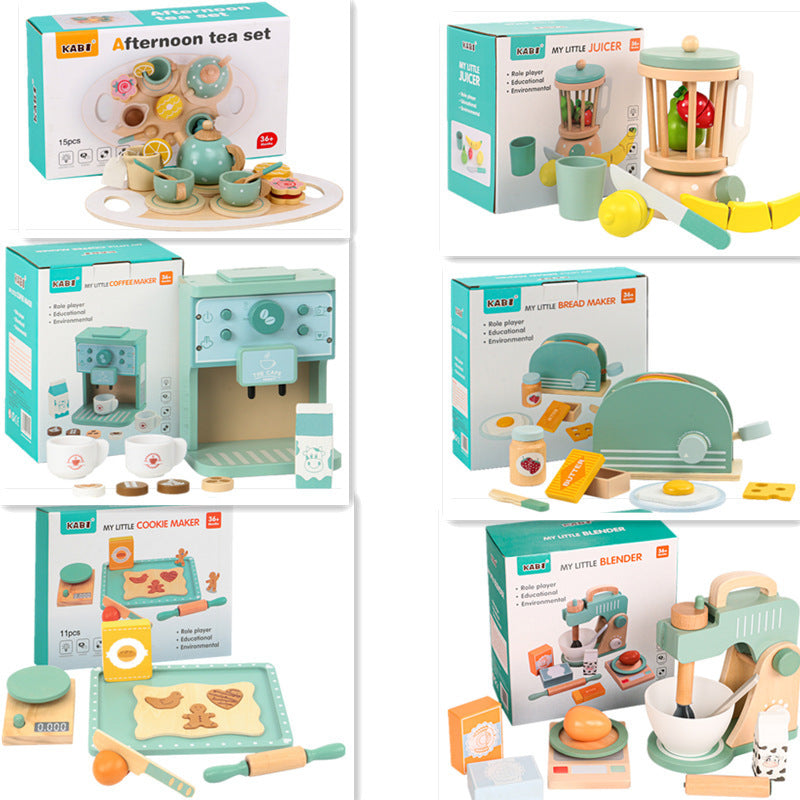 Wooden Playhouse Set