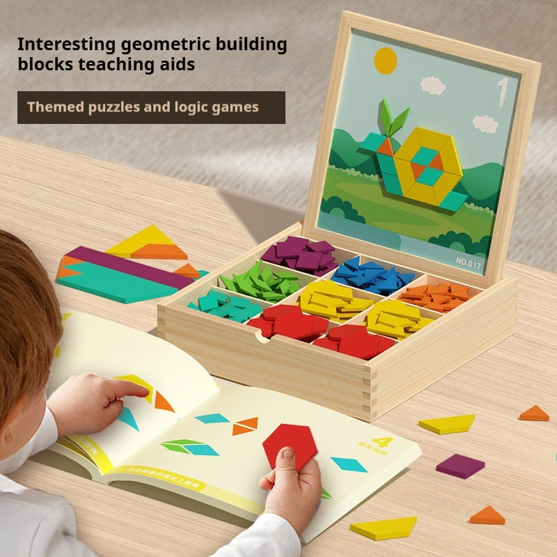 Children's Wooden Magnetic Board