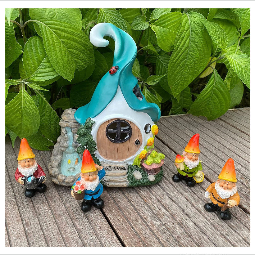 Solar Fairy Tale Resin Decorations