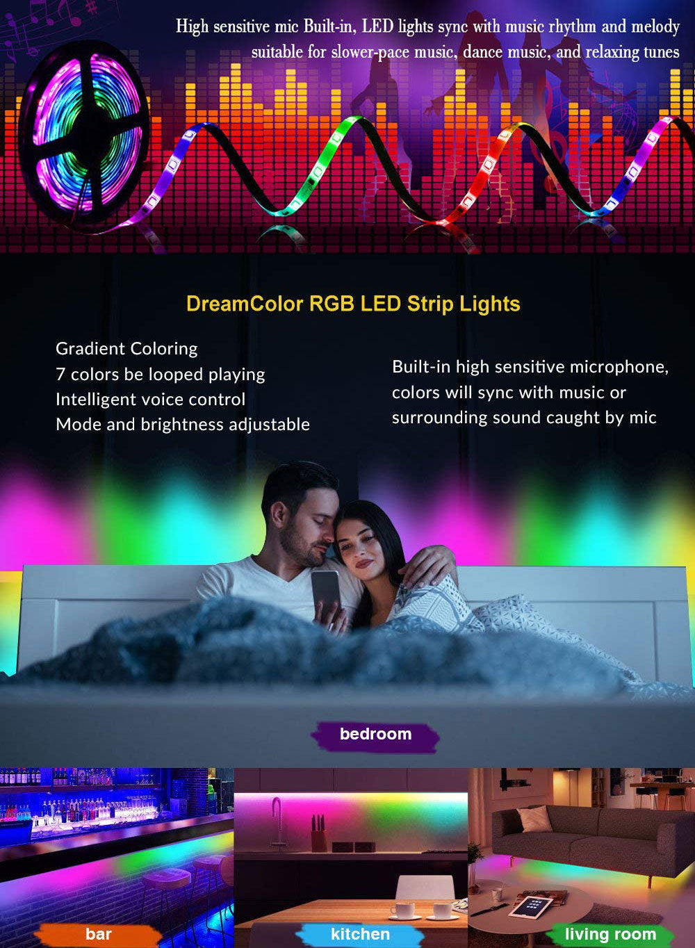 Light Strip Symphony Music Set