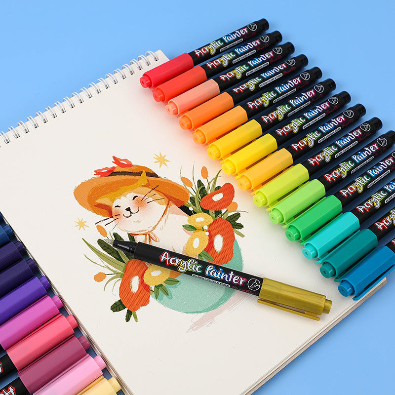 Acrylic Water-based Marker Pen Set