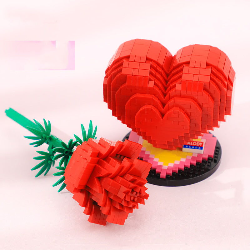 assembling building block toys