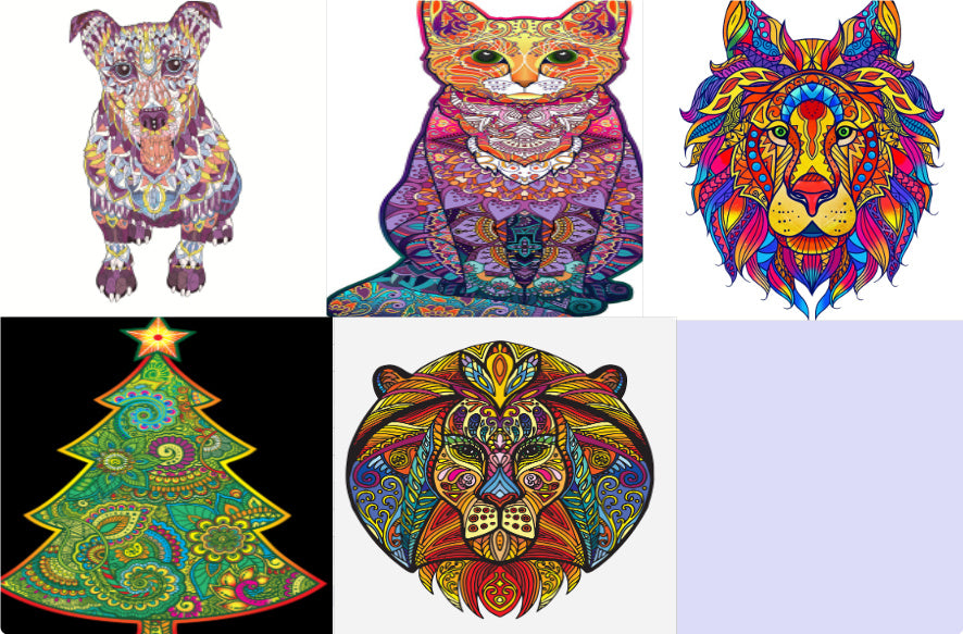 Butterfly Animal Wooden Puzzles