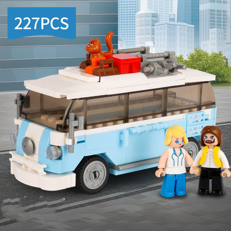 Building block car model