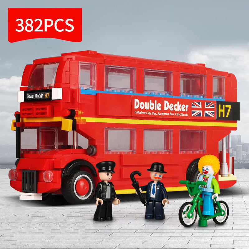 Building block car model
