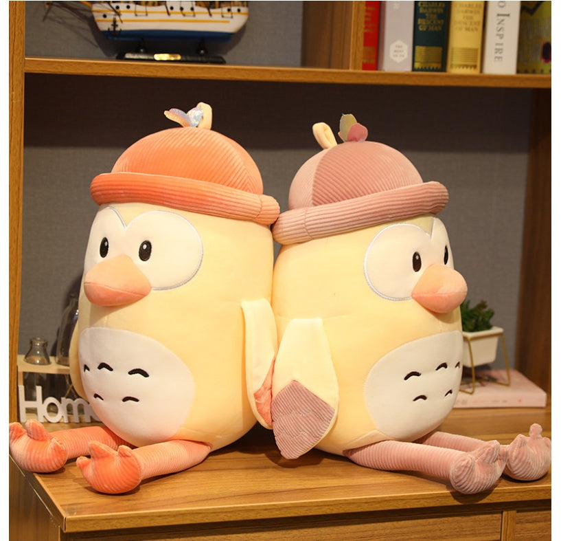 Rainbow bird stuffed toy