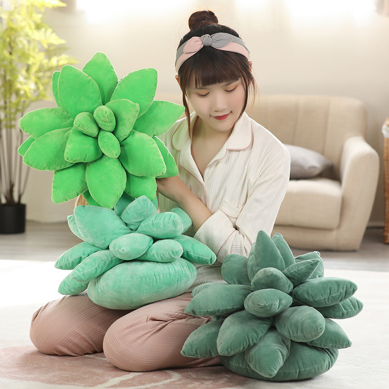 Lifelike Succulent Plants Plush