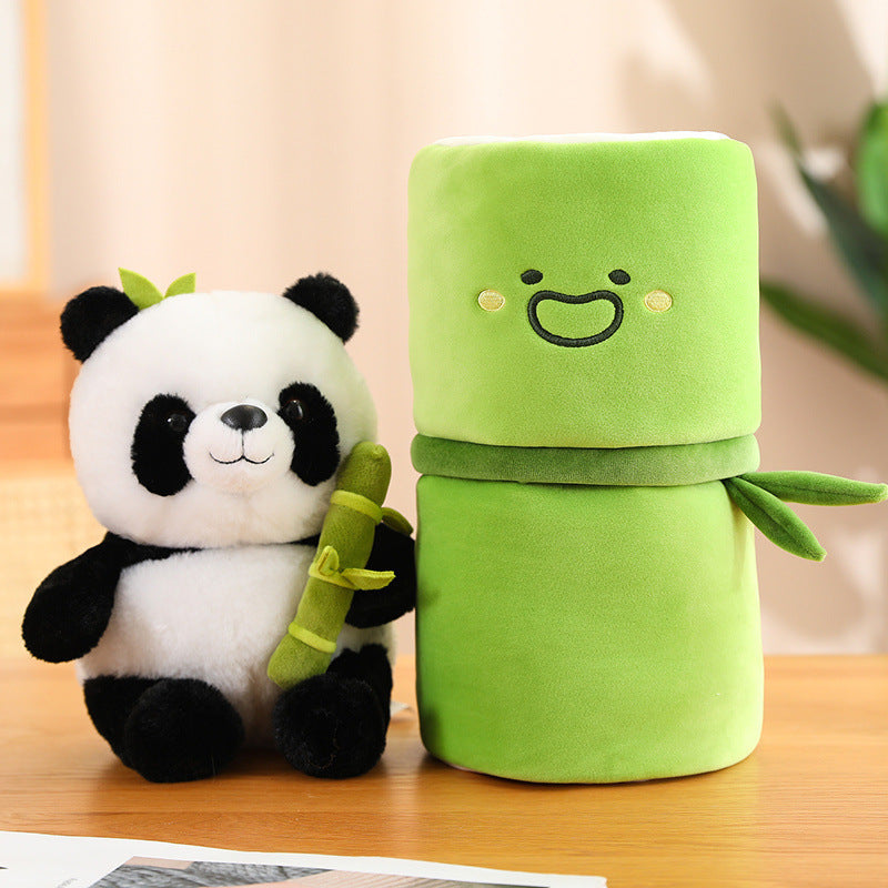 Adorable Plush Panda Doll - Cuddle & Play with Soft Comfort!