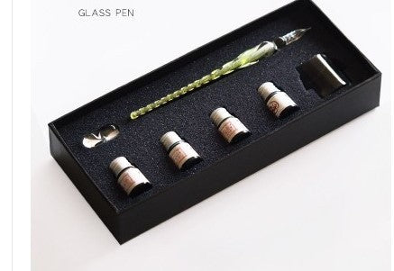Glass squirt pen set