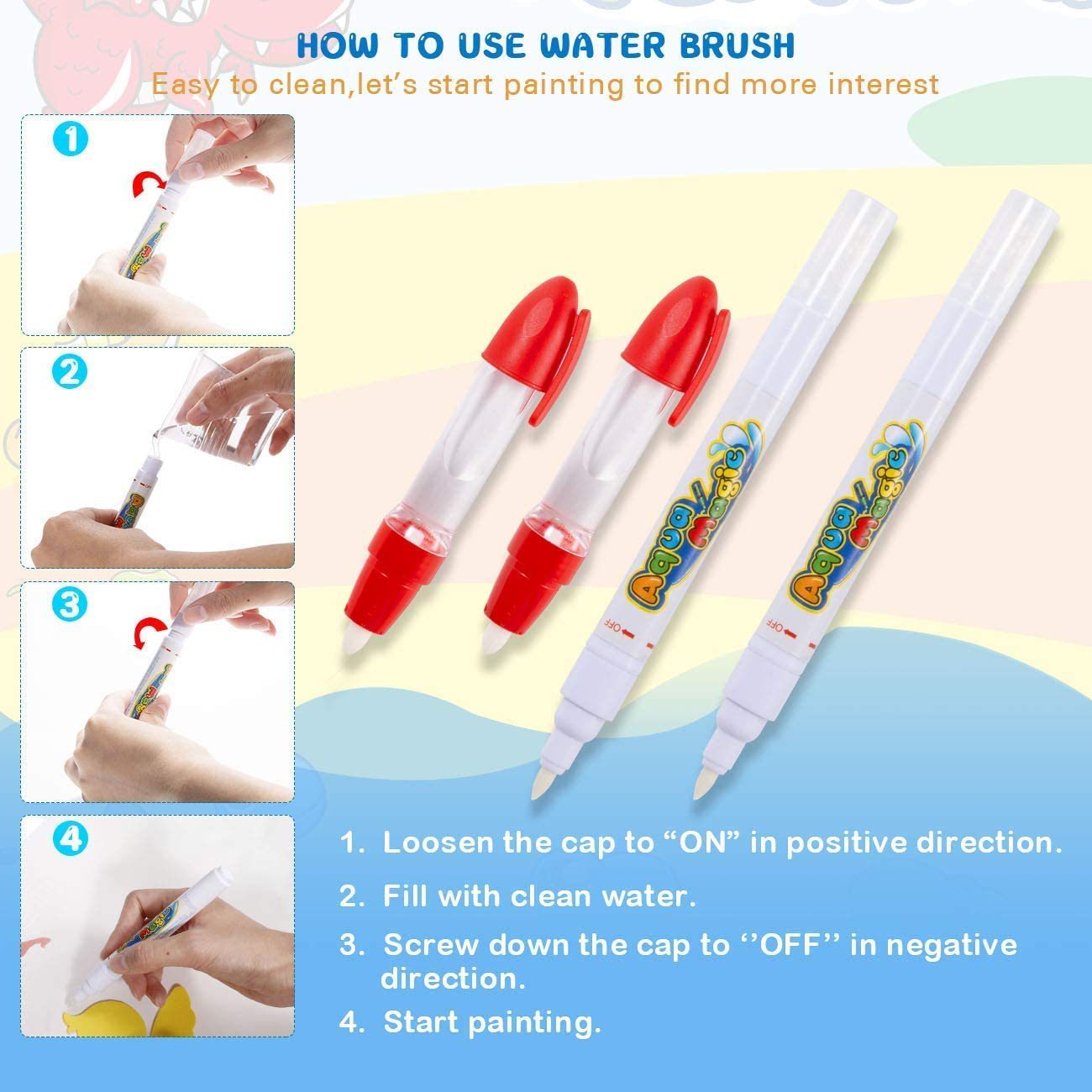 Water Magic Study Carpet