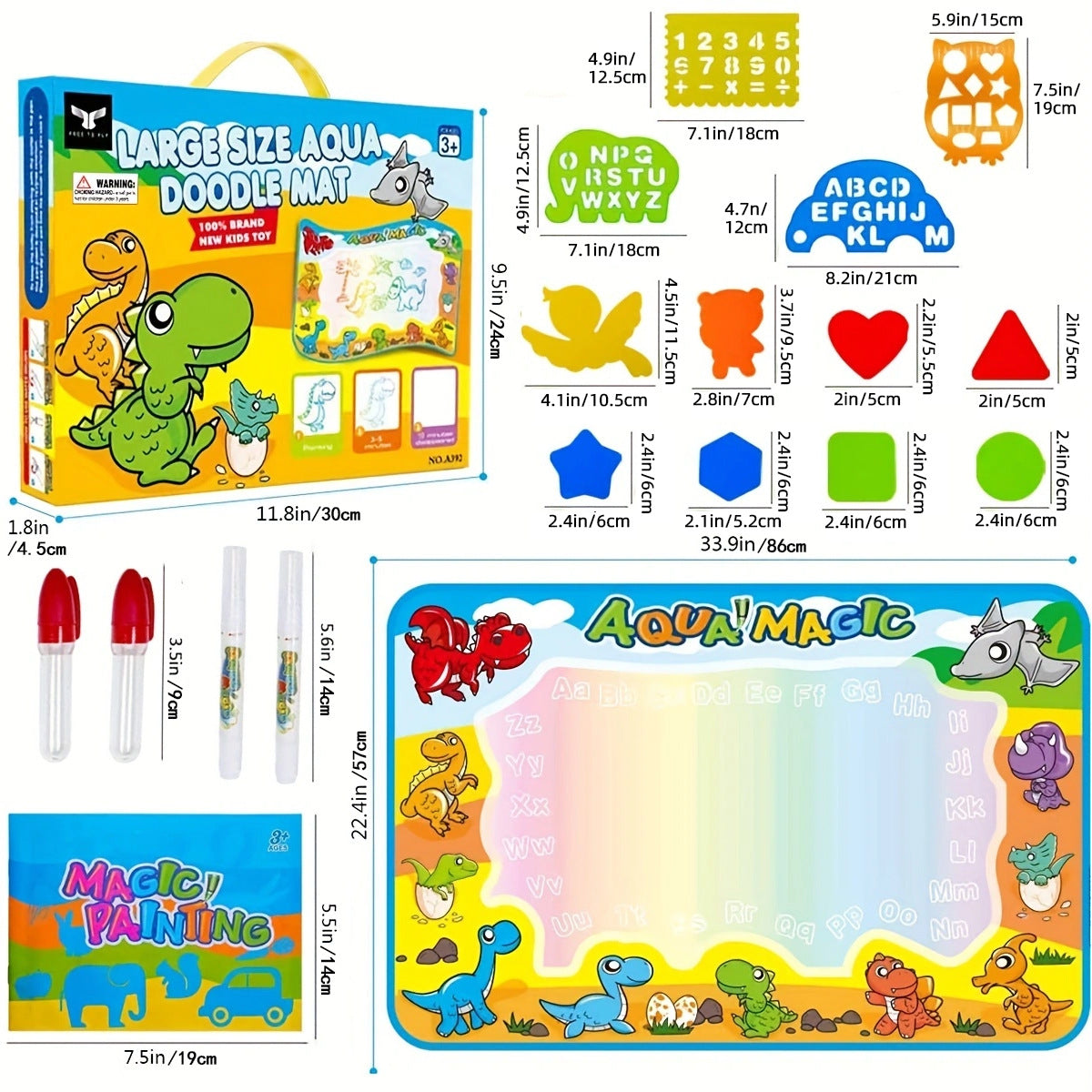 Water Magic Study Carpet