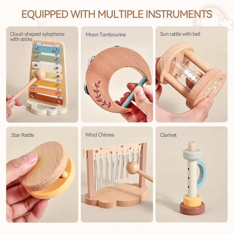 Wooden Comfort Percussion Set