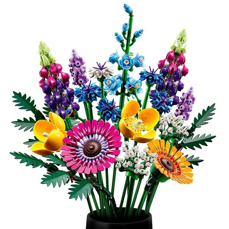 Plant Bouquet Block Toys