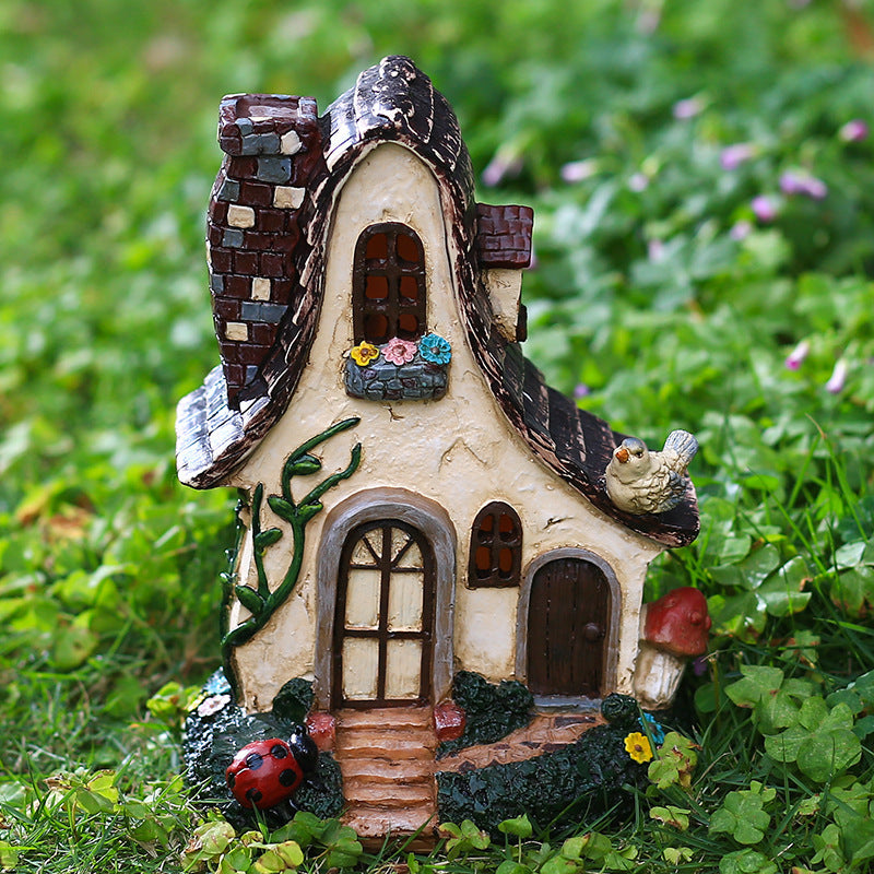 Fairy Tale Garden House Decoration