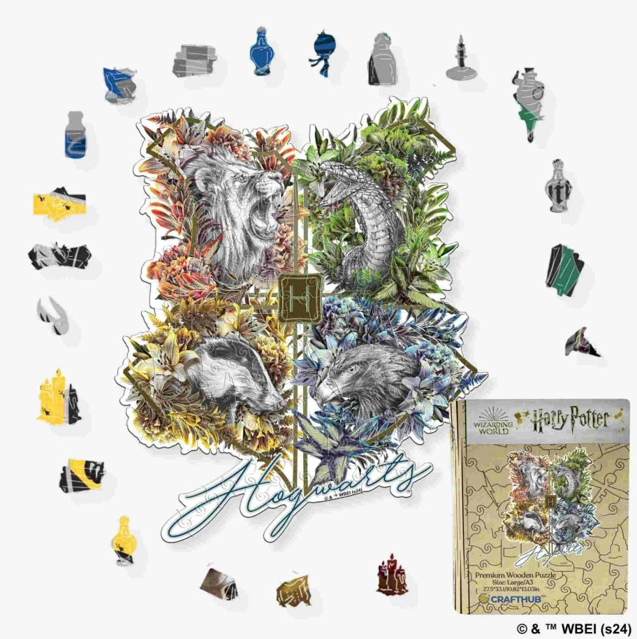 Harry Potter Wooden Jigsaw Puzzles