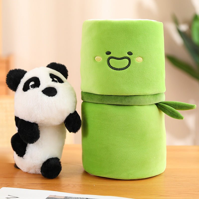 Adorable Plush Panda Doll - Cuddle & Play with Soft Comfort!