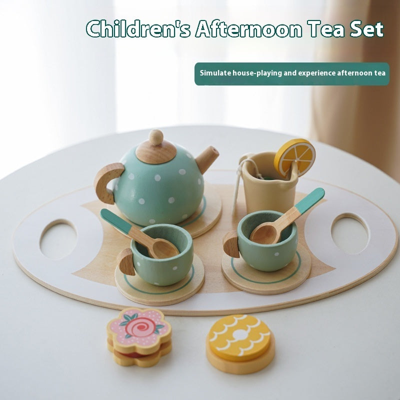 Wooden Playhouse Set