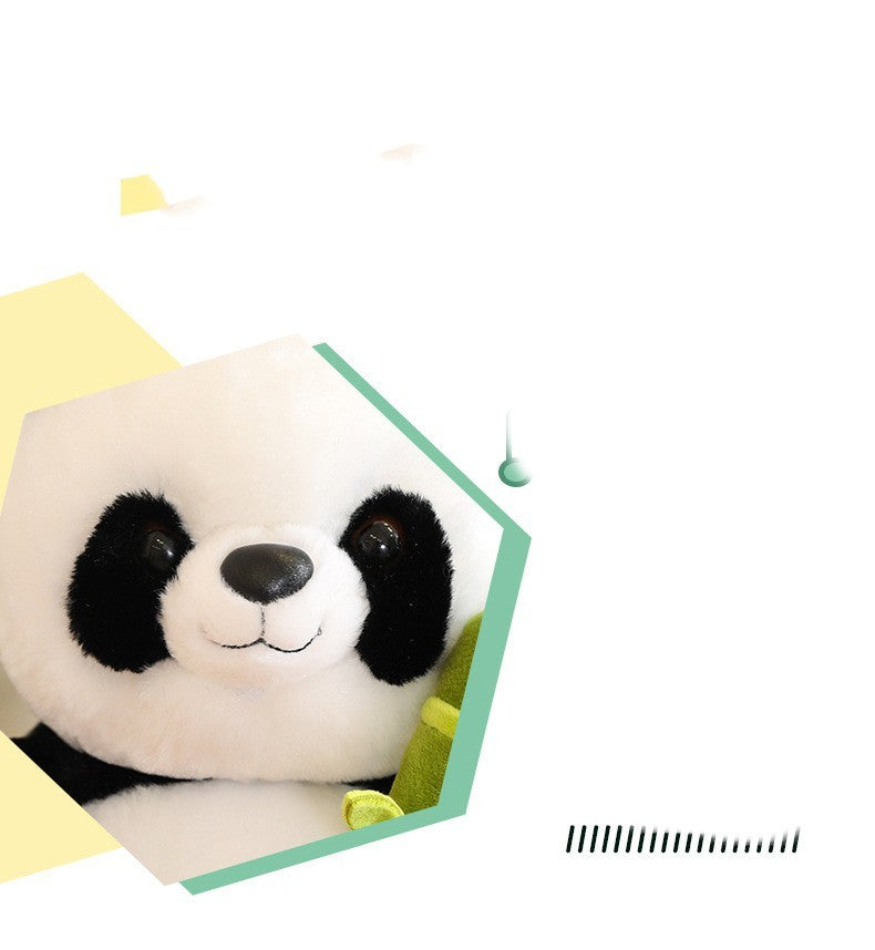 Adorable Plush Panda Doll - Cuddle & Play with Soft Comfort!