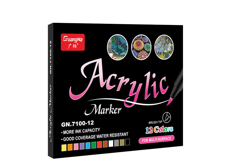 Acrylic Water-based Marker Pen Set