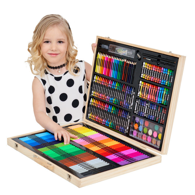 Watercolor Pen Crayon Set
