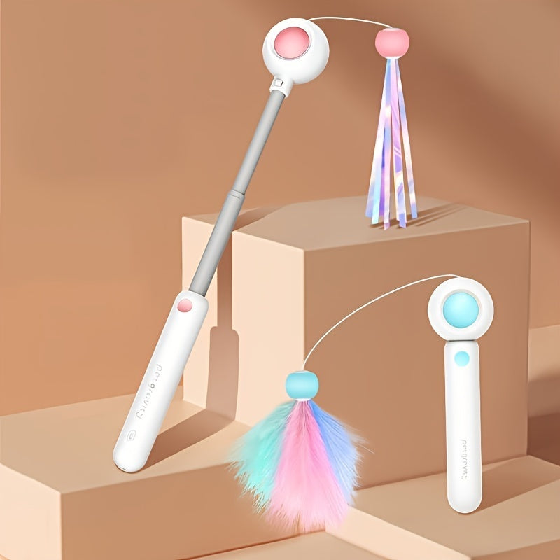 Cat Teaser Stick Fantsy Toy