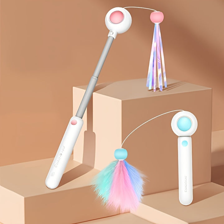 Cat Teaser Stick Fantsy Toy