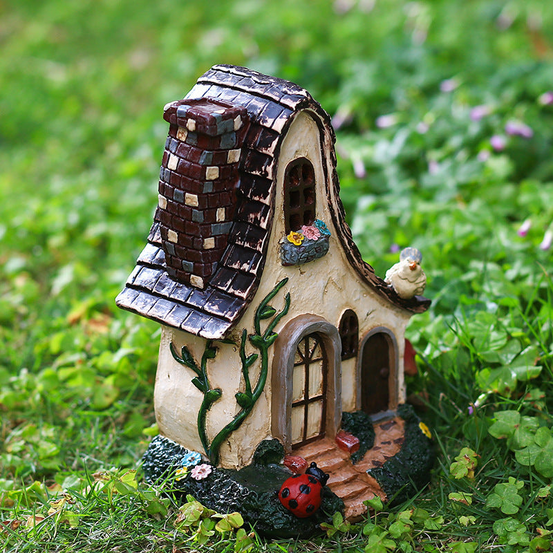 Fairy Tale Garden House Decoration